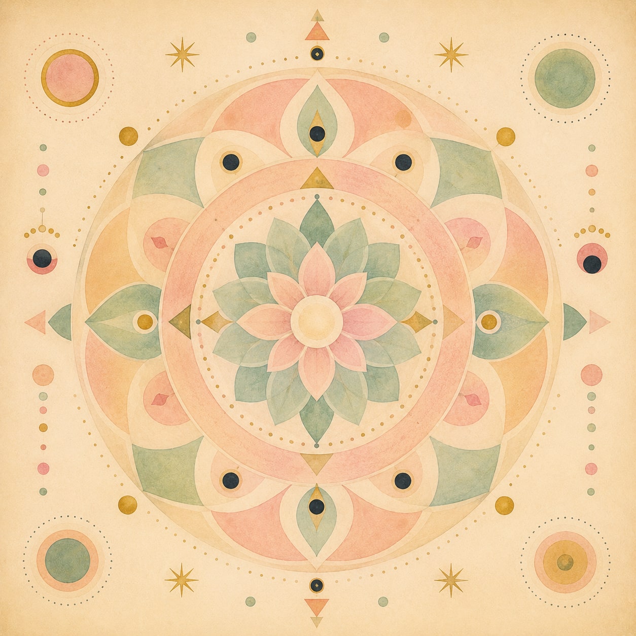 Mandala Bloom by Chromora Studio