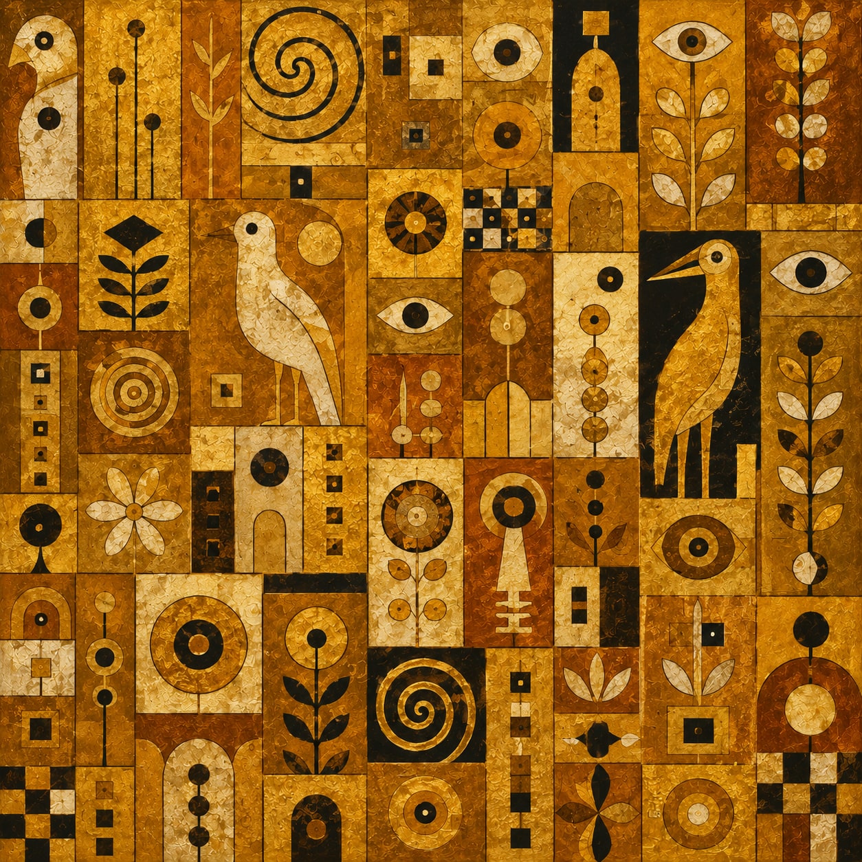 Hieroglyph Garden by Chromora Studio