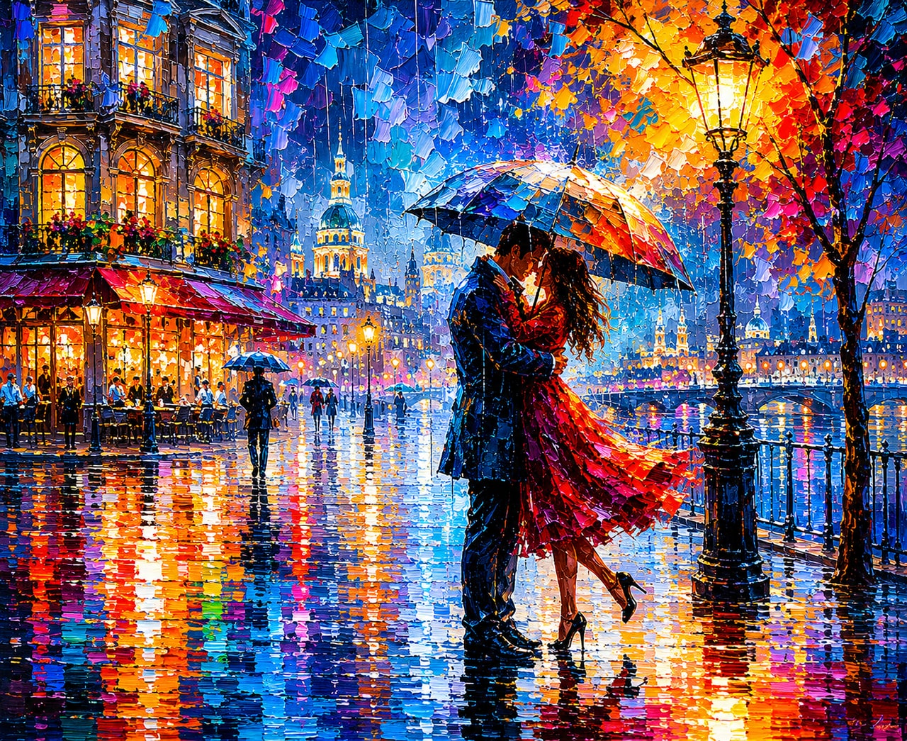 Last Dance in the Rain by Chromora Studio