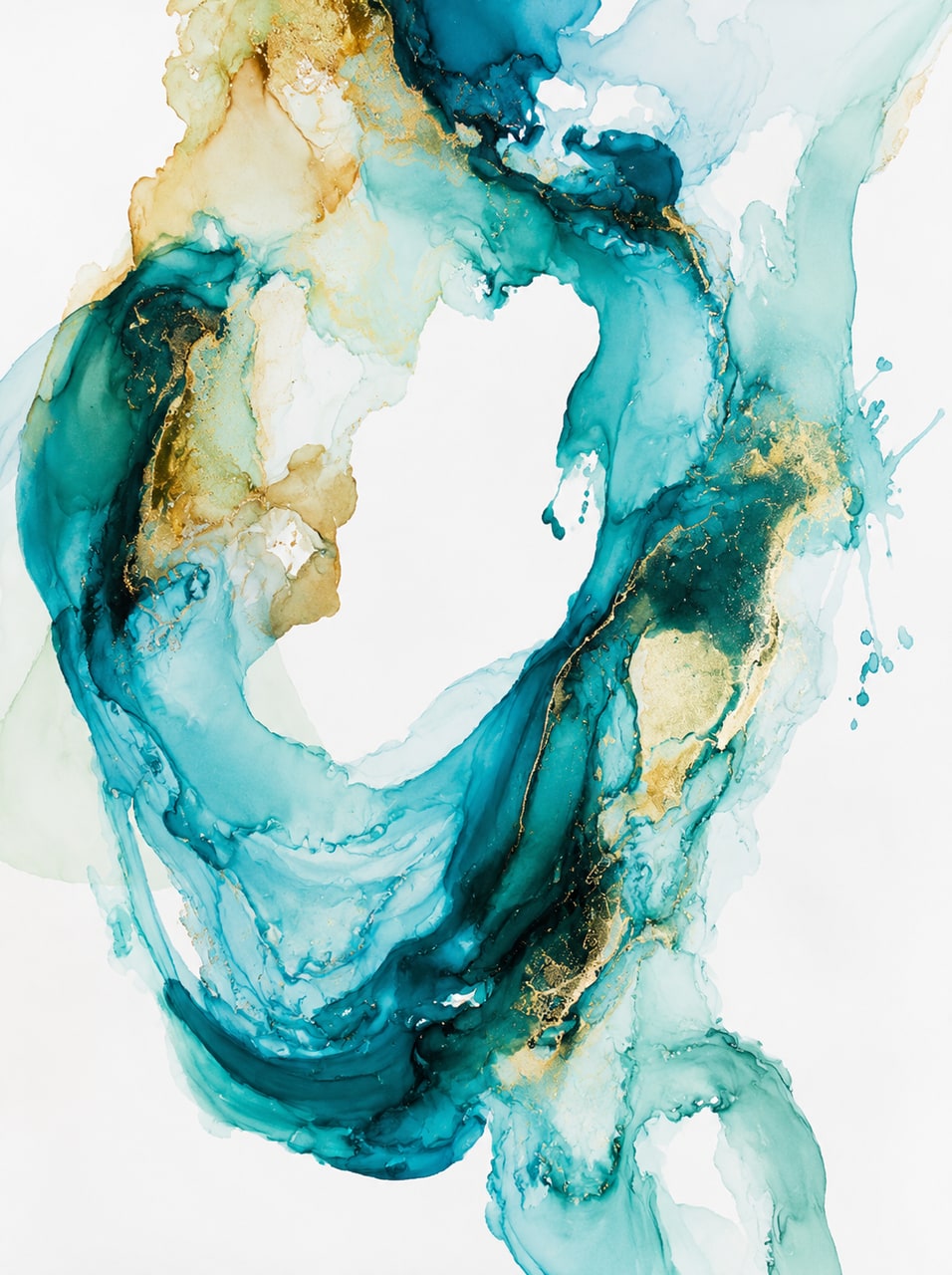 Teal Current by Chromora Studio