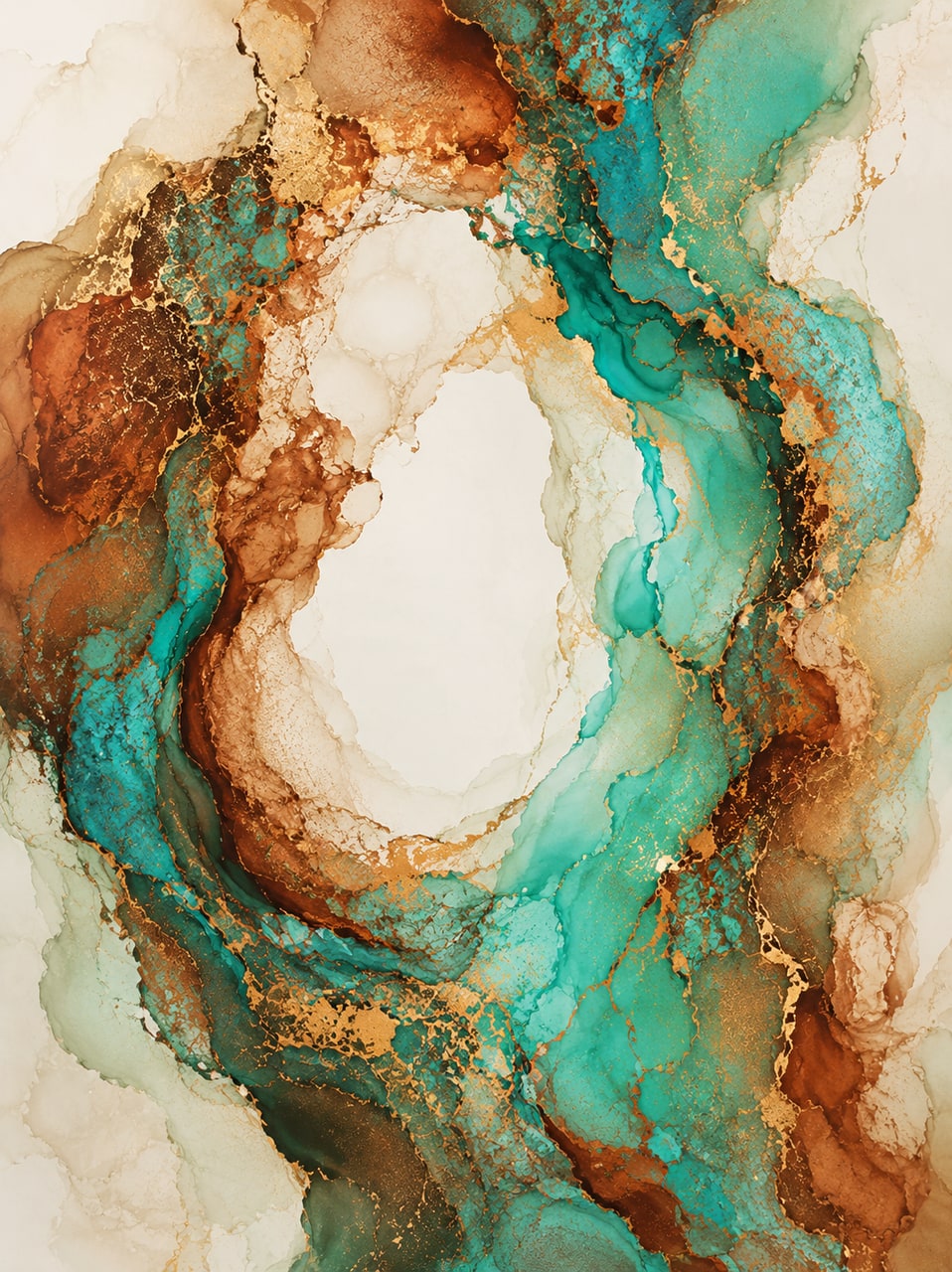 Verdigris & Copper by Chromora Studio