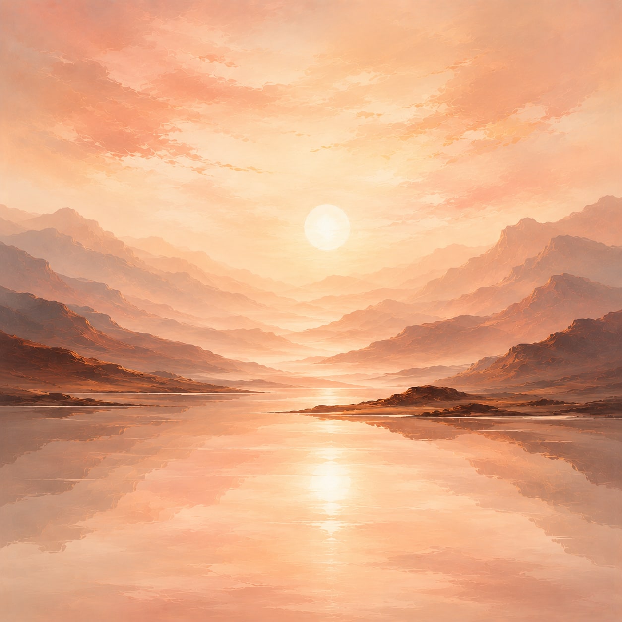 Rose Quartz Dawn by Chromora Studio