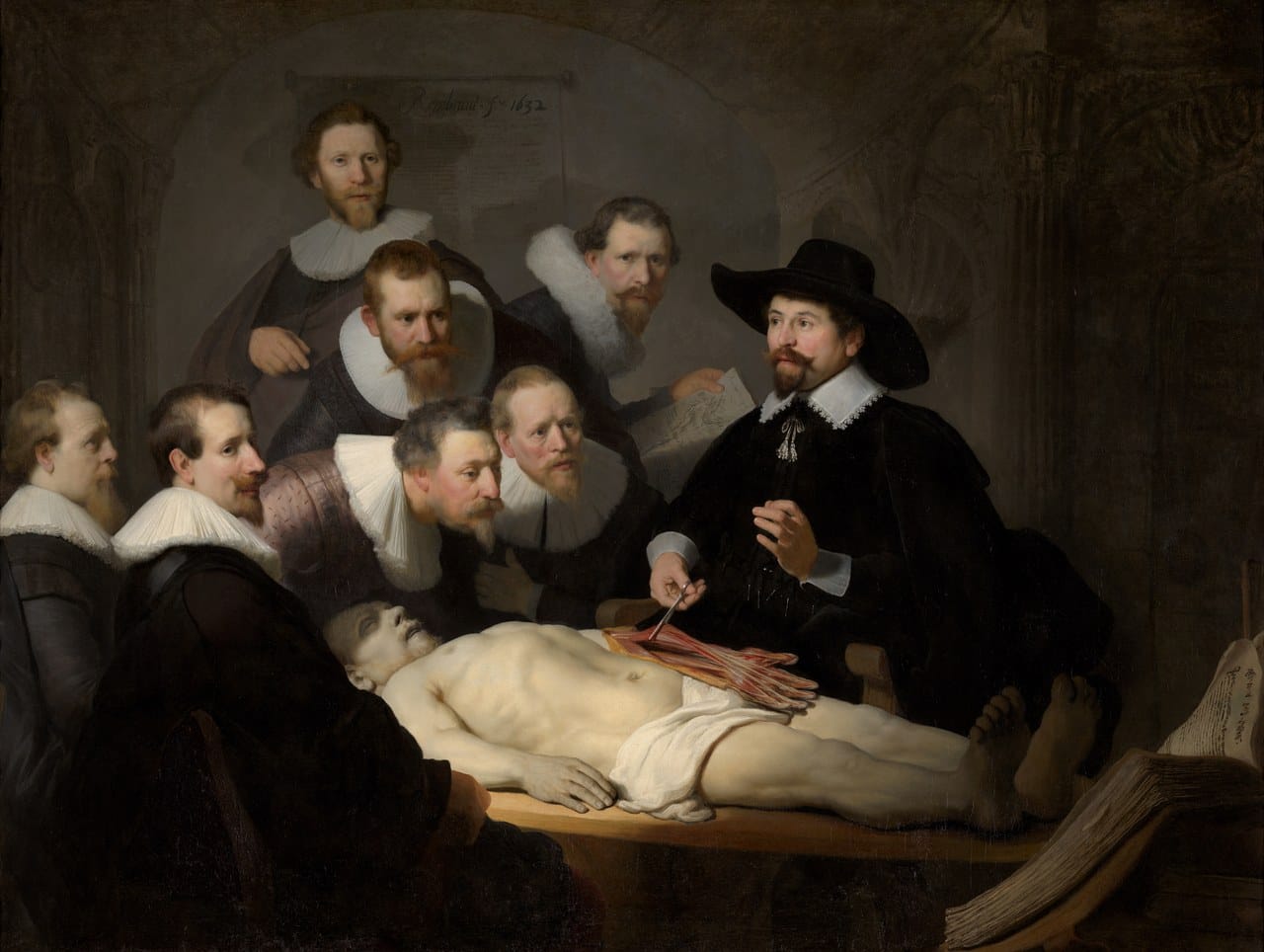 The Anatomy Lesson of Dr. Tulp by Rembrandt