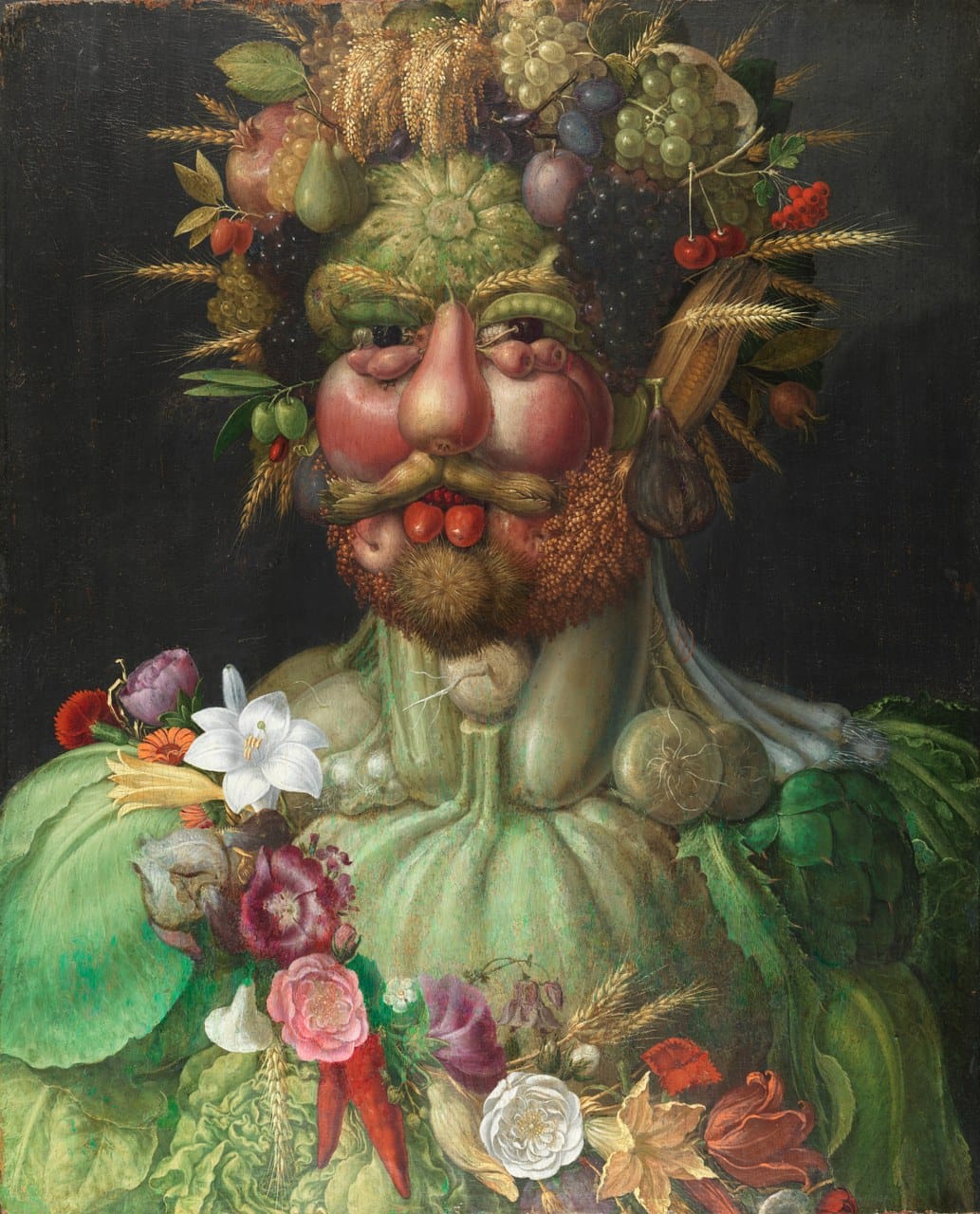 Vertumnus (Portrait of Rudolf II) by Giuseppe Arcimboldo