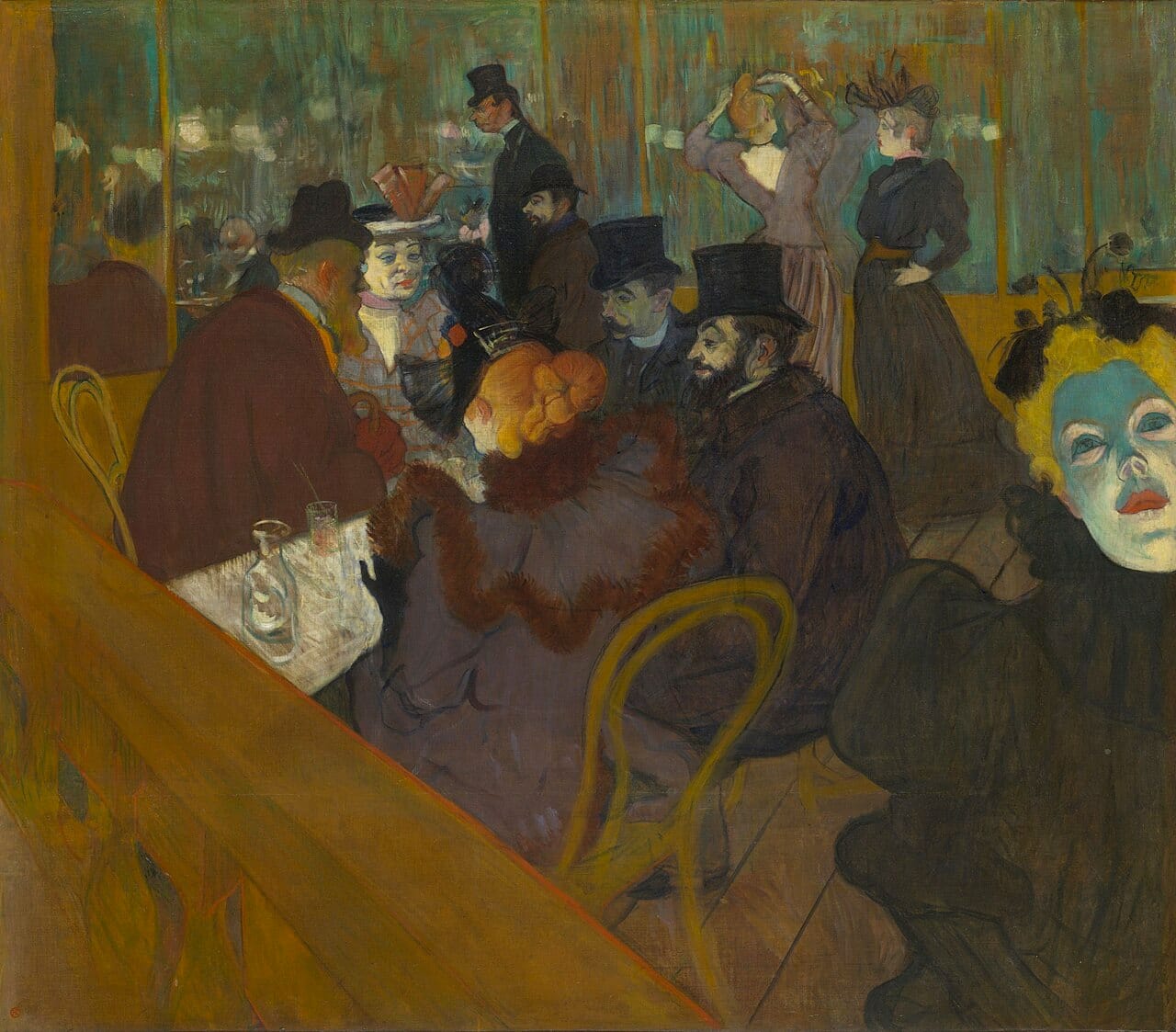Featured painting by Henri de Toulouse-Lautrec