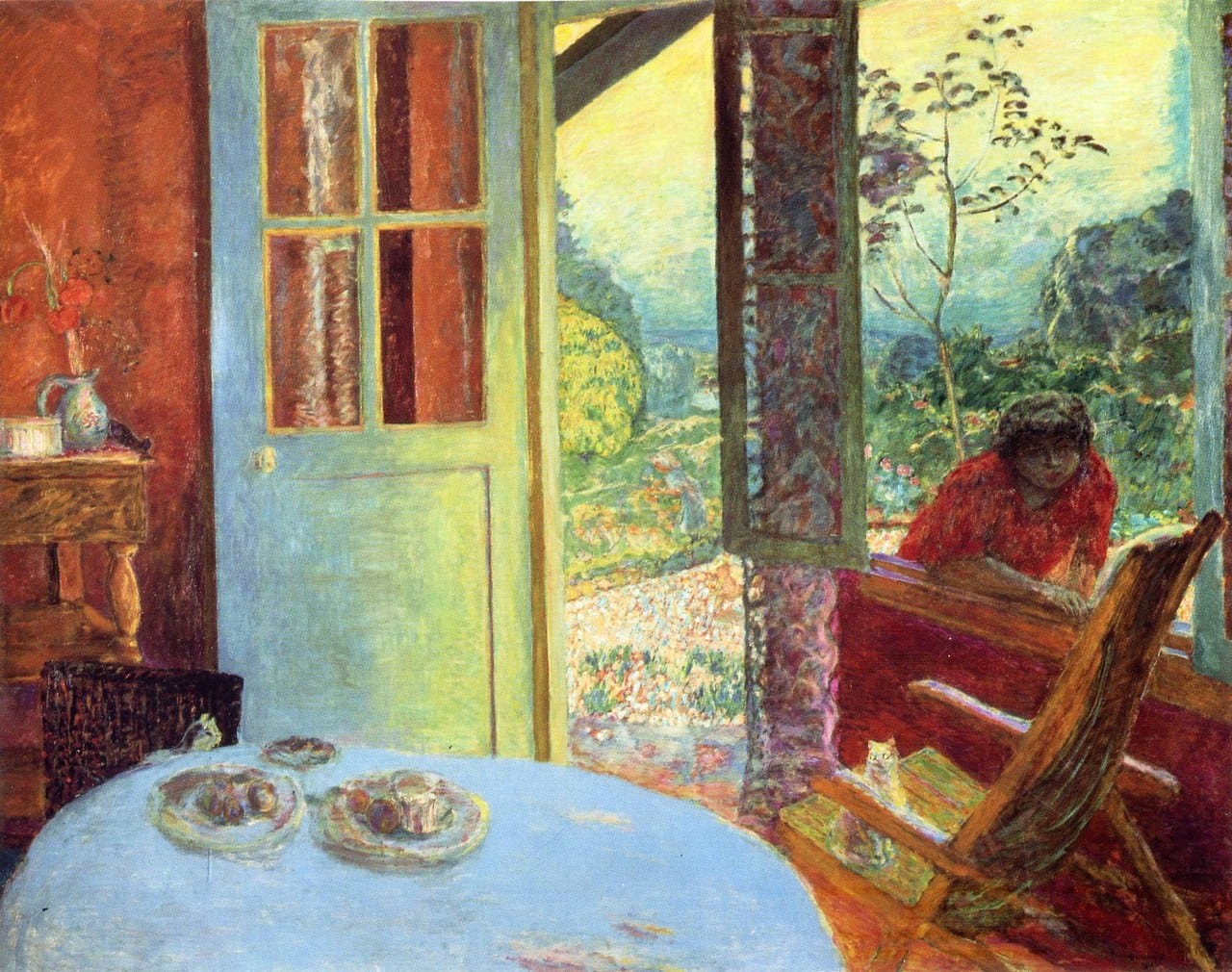 Dining Room in the Country by Pierre Bonnard