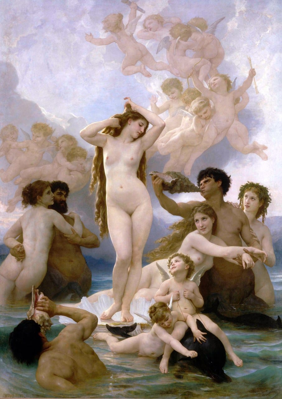 Featured painting by William-Adolphe Bouguereau