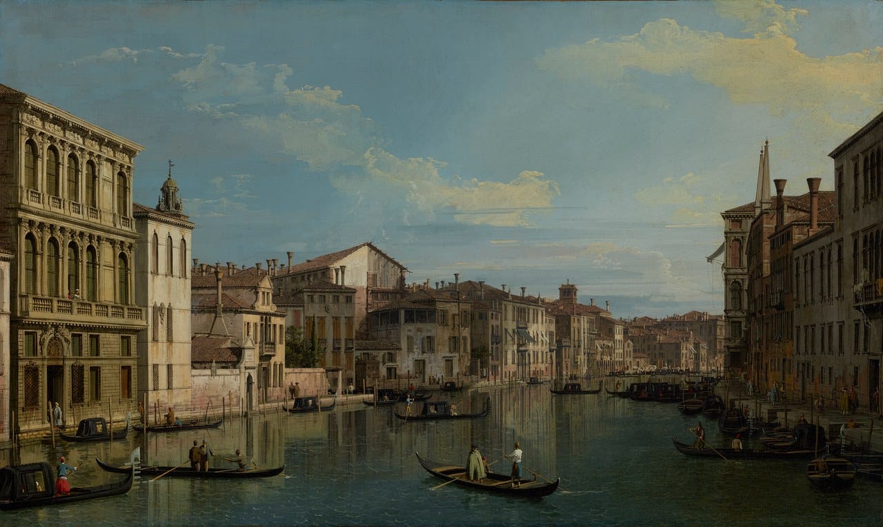Featured painting by Canaletto