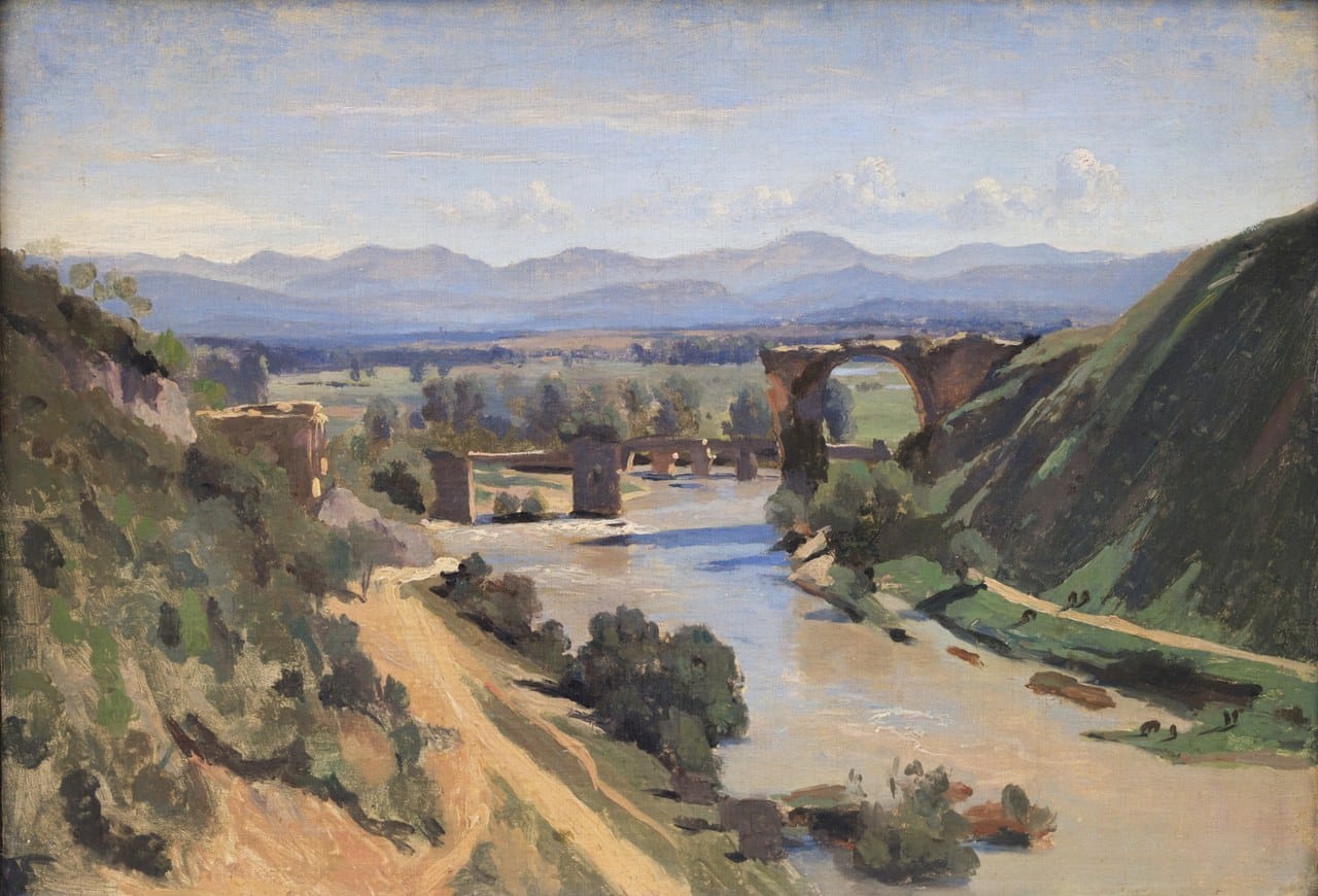 The Bridge at Narni by Camille Corot
