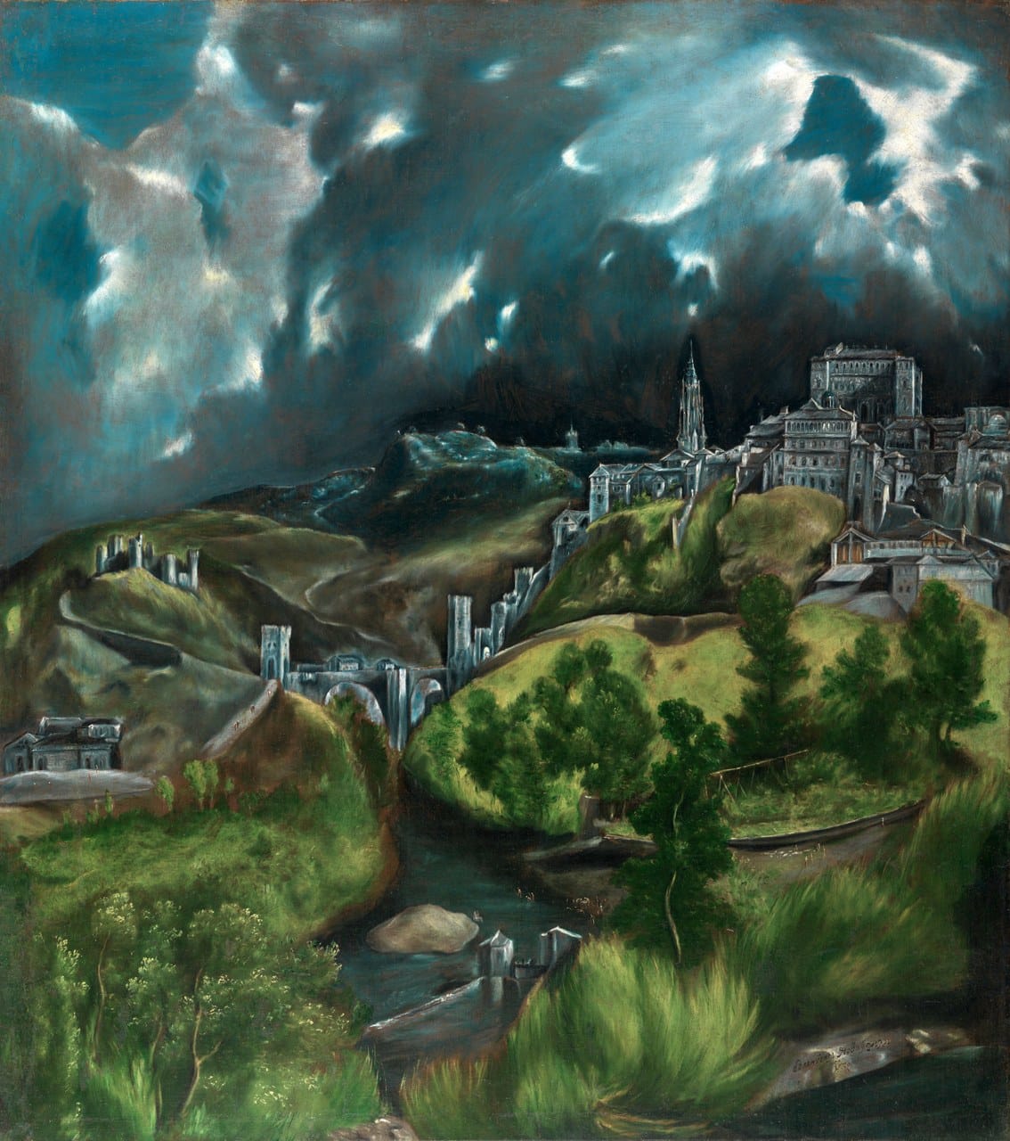 Featured painting by El Greco