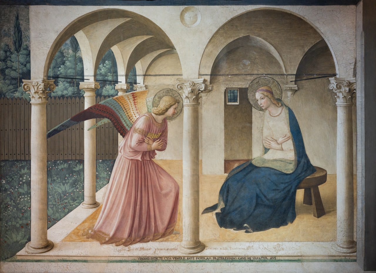 Featured painting by Fra Angelico