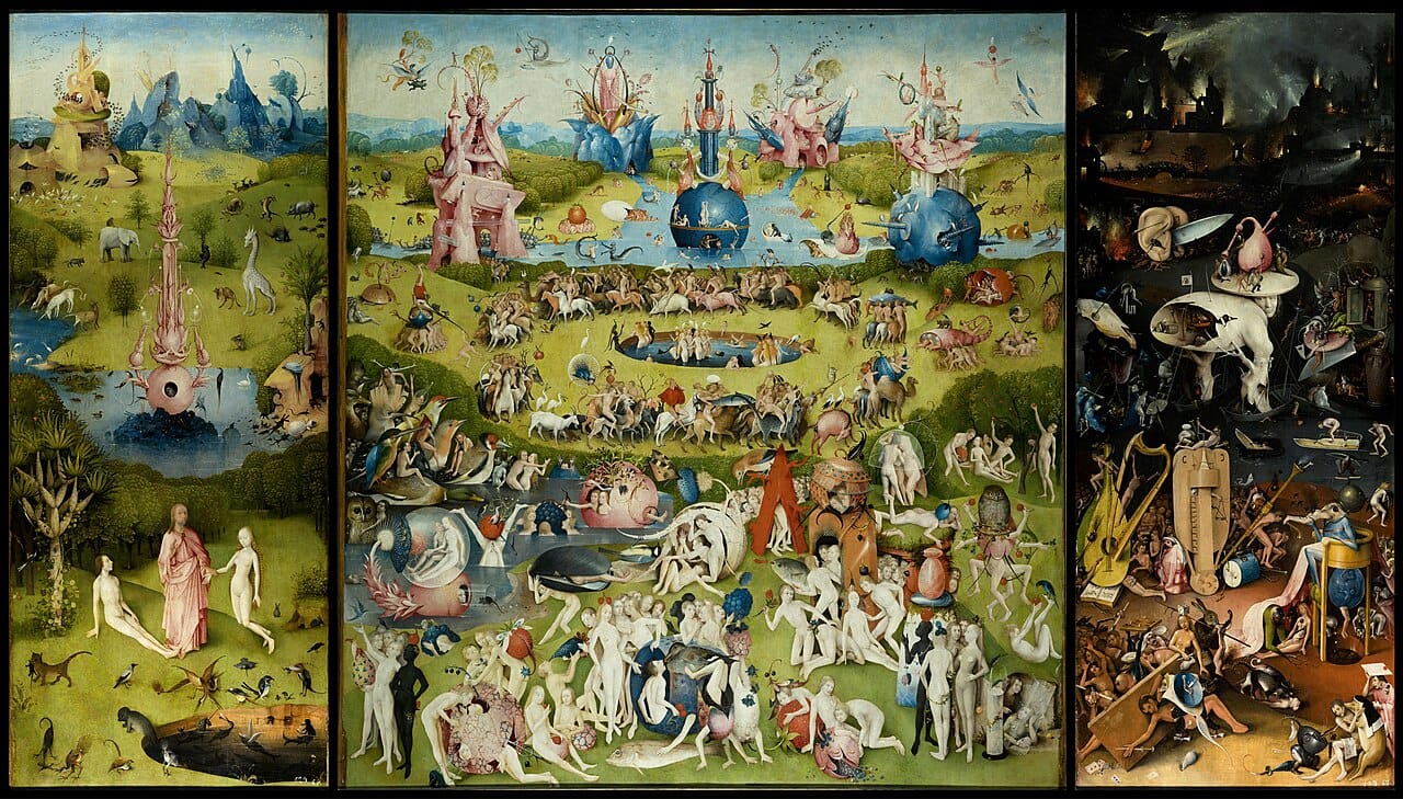 Featured painting by Hieronymus Bosch