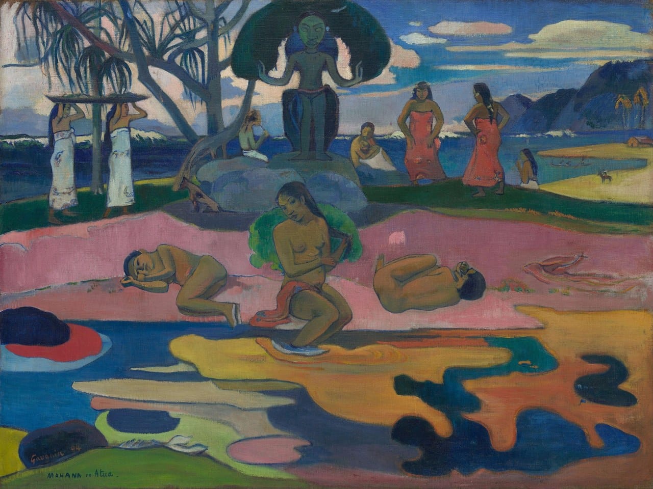 Day of the God (Mahana no atua) by Paul Gauguin