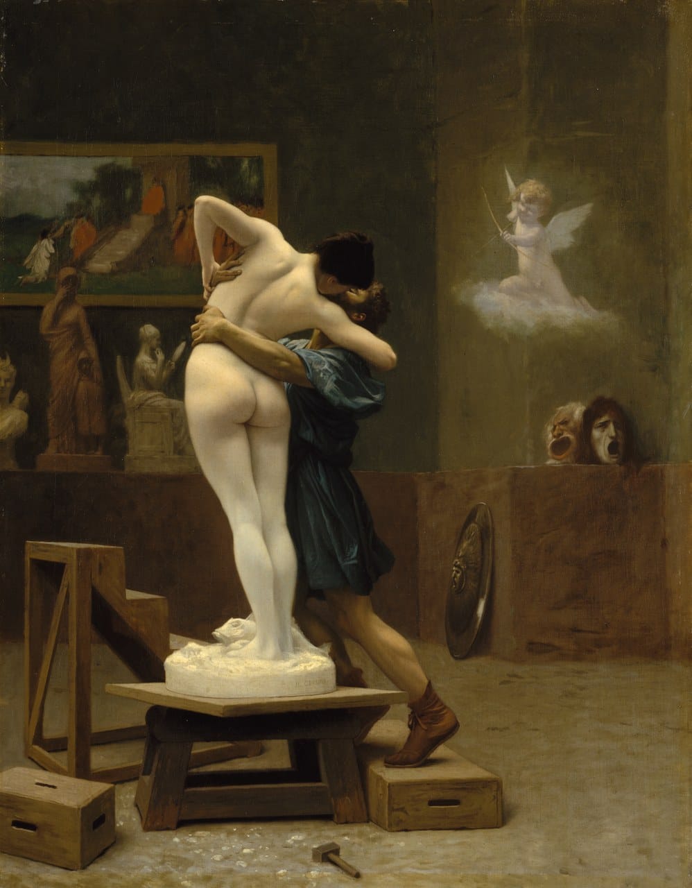 Pygmalion and Galatea by Jean-Léon Gérôme