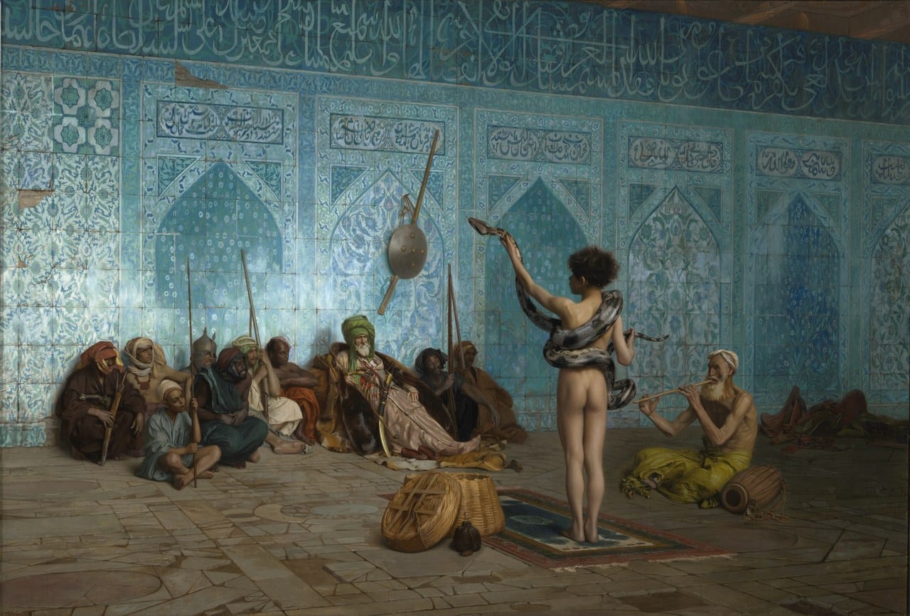 The Snake Charmer by Jean-Léon Gérôme