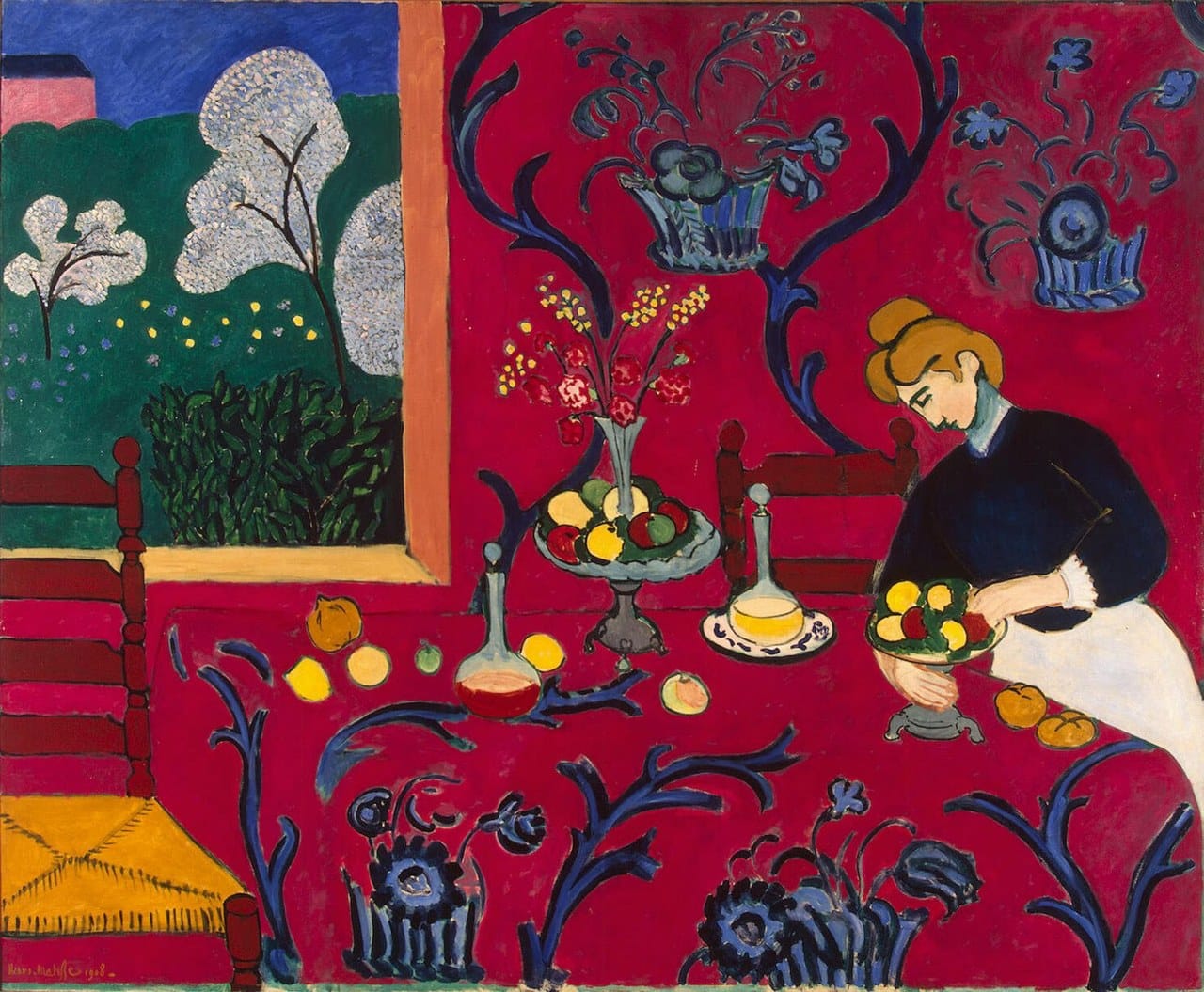 Harmony in Red (The Red Room) by Henri Matisse