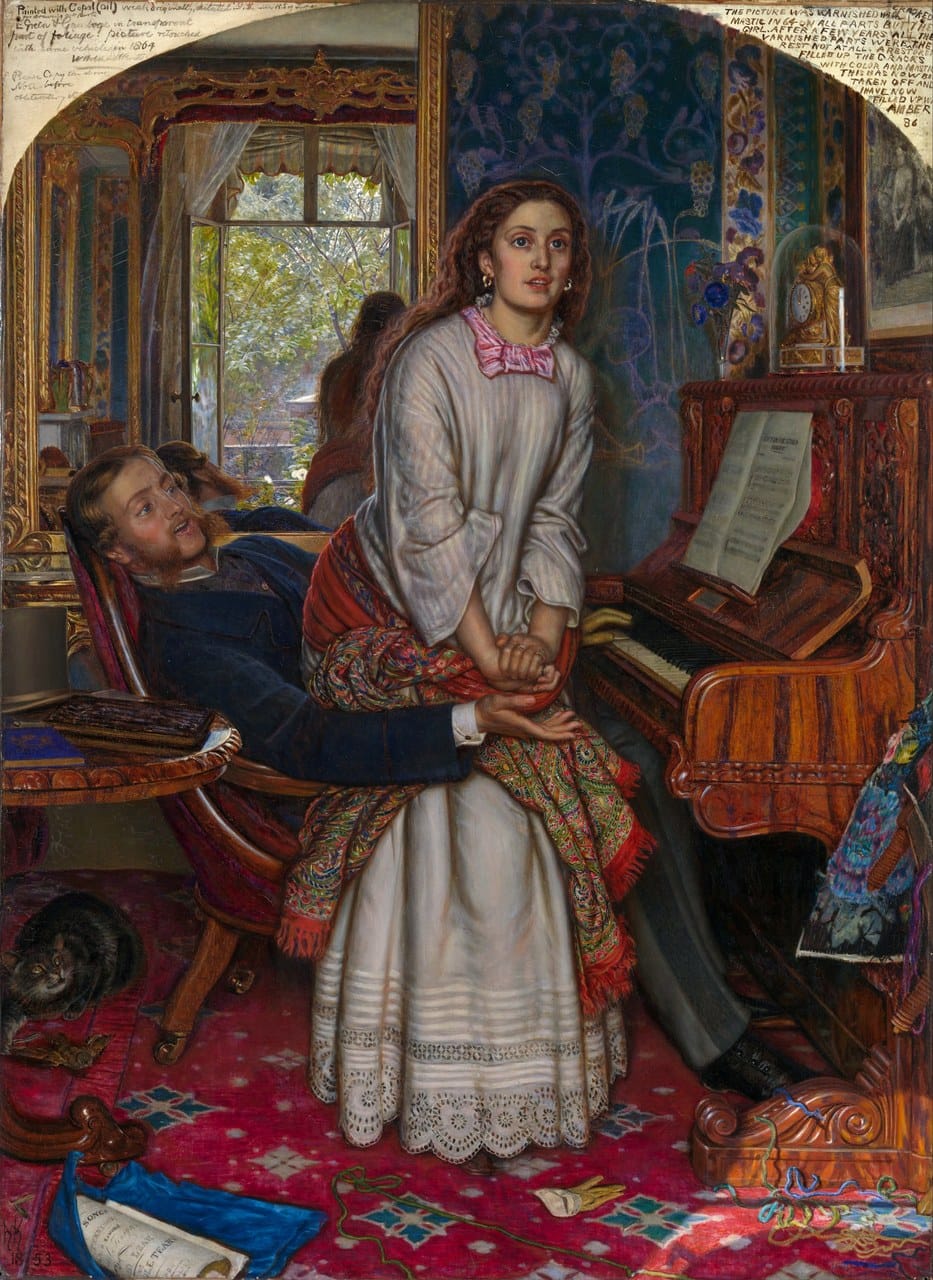 Featured painting by William Holman Hunt