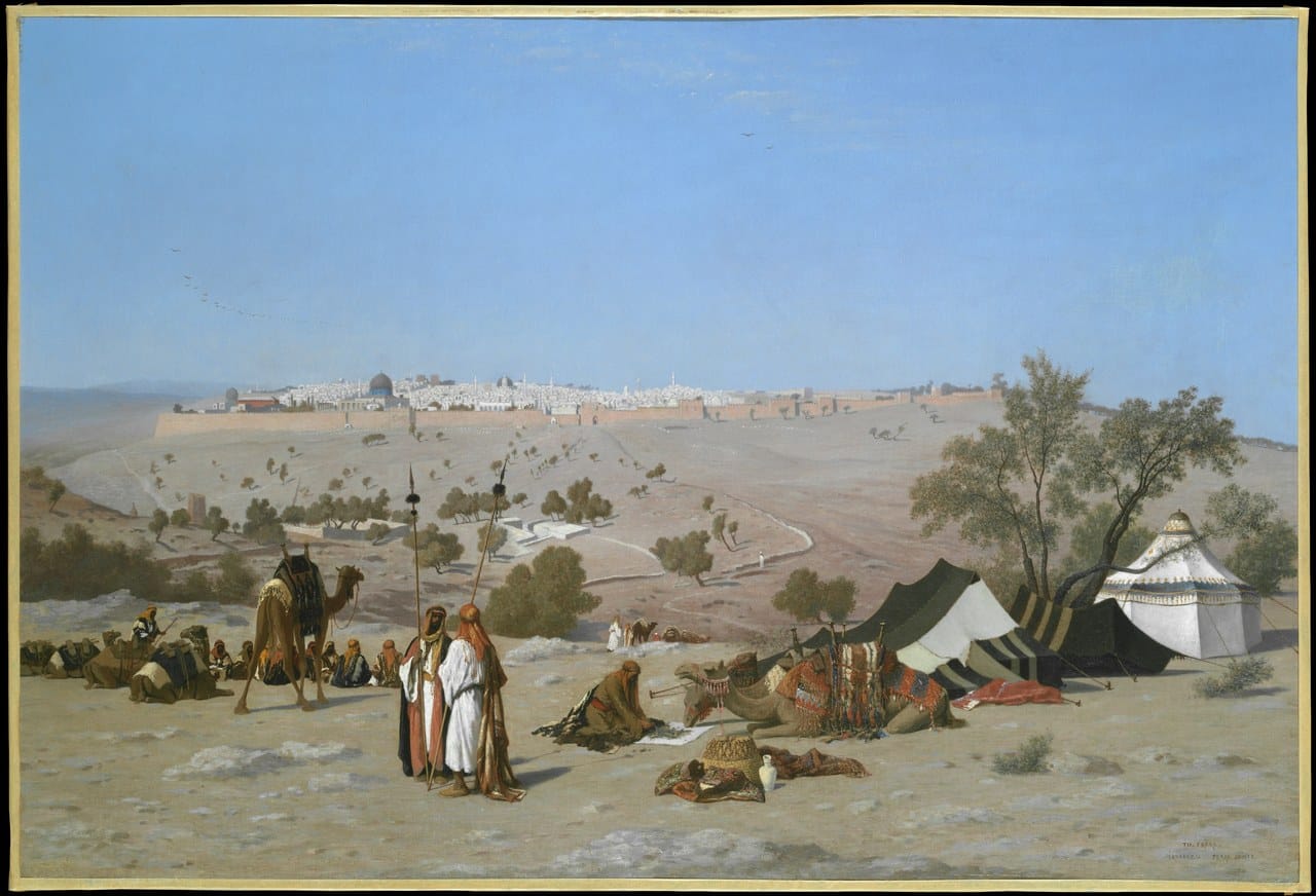 Featured painting by Charles-Théodore Frère