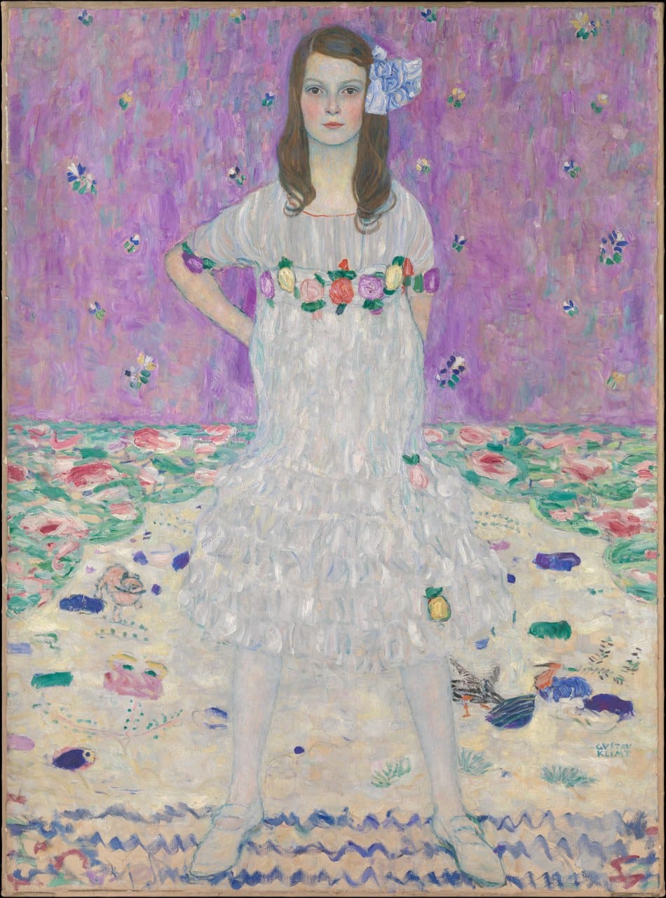 Portrait of Mäda Primavesi by Gustav Klimt