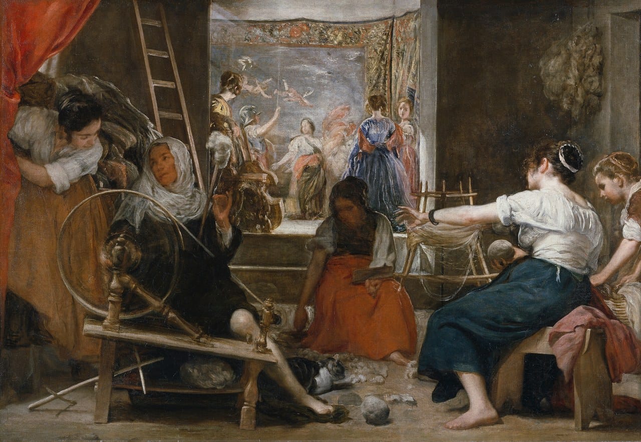 Las Hilanderas (The Spinners) by Diego Velázquez