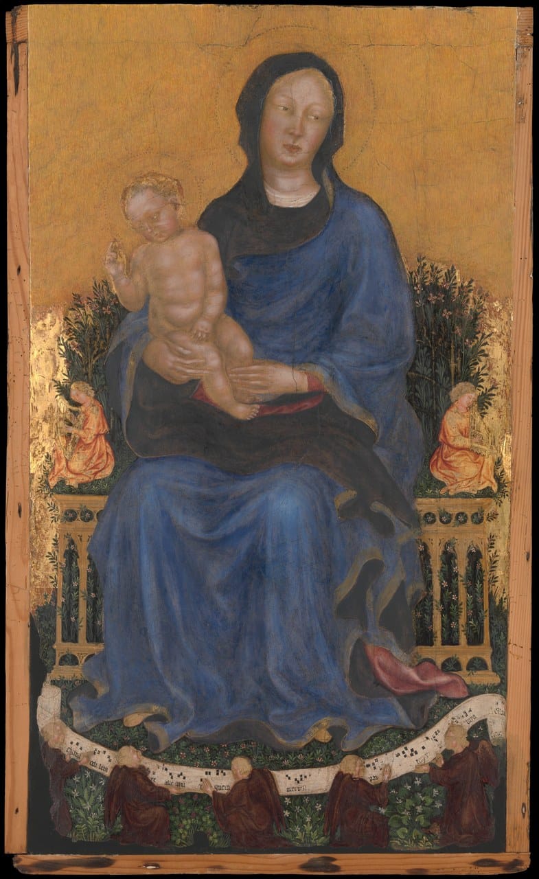 Featured painting by Gentile da Fabriano