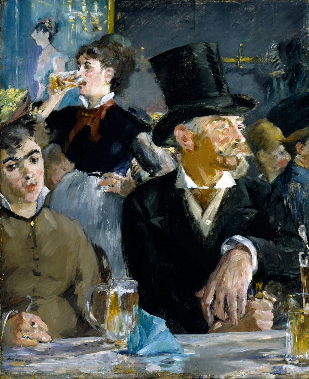 The Café-Concert by Édouard Manet