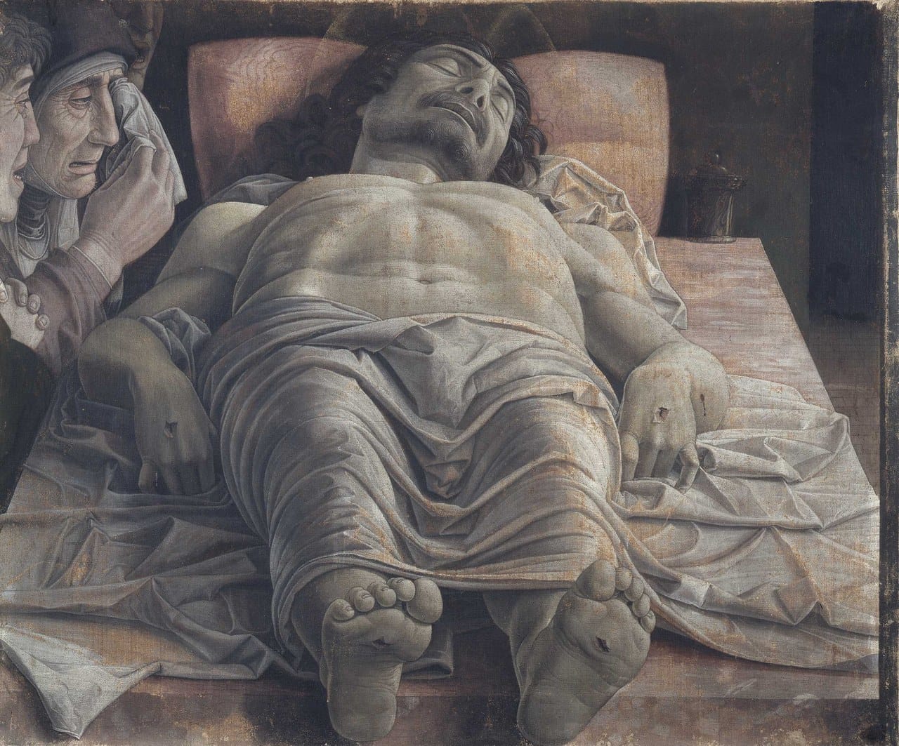 Featured painting by Andrea Mantegna