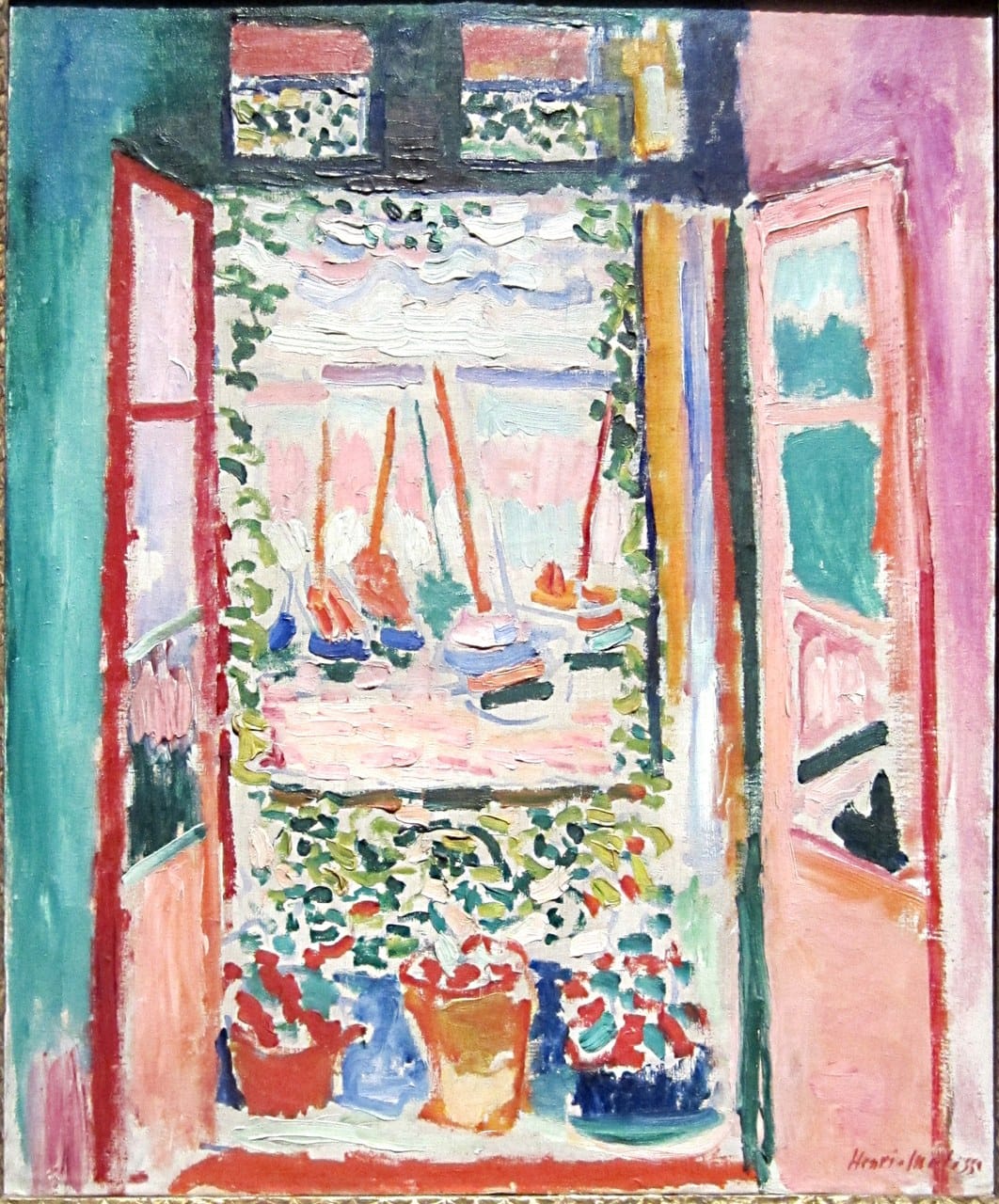 The Open Window, Collioure by Henri Matisse