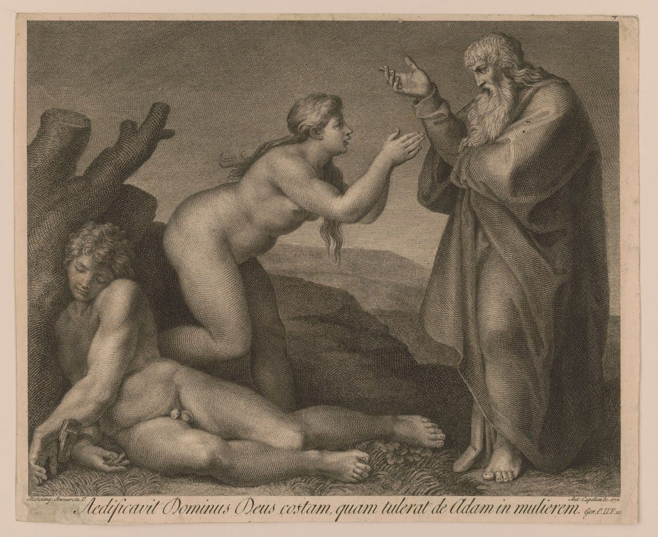 The Creation of Eve by Michelangelo