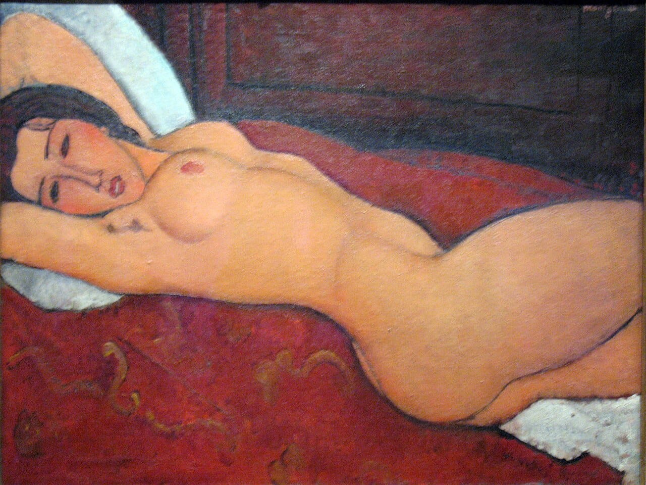 Reclining Nude by Amedeo Modigliani