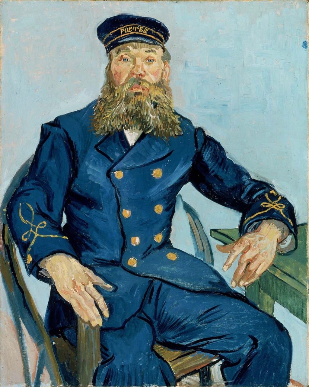 Portrait of Joseph Roulin by Vincent van Gogh