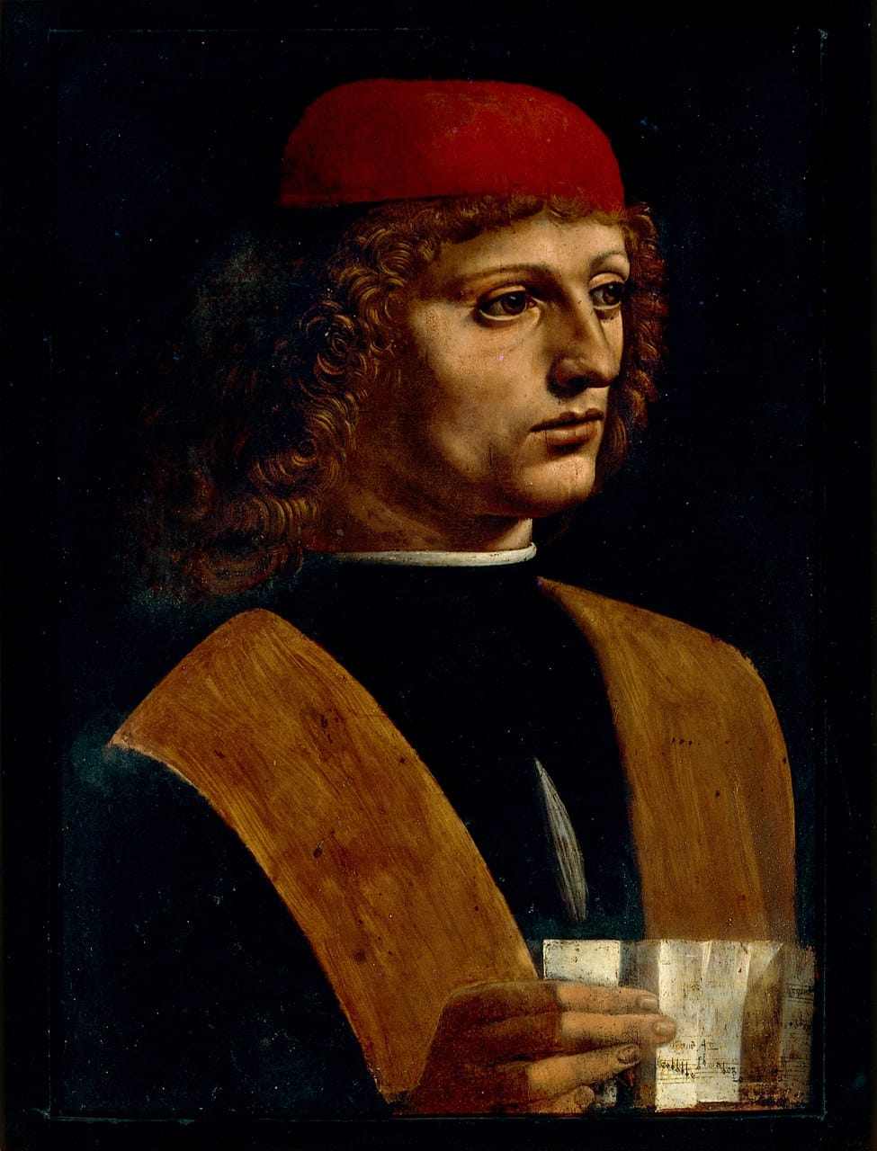 Portrait of a Musician by Leonardo da Vinci