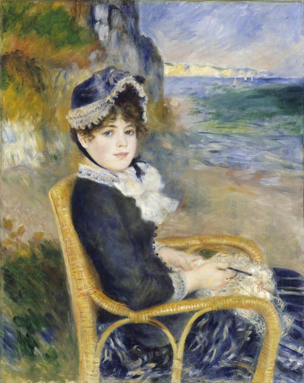 By the Seashore by Pierre-Auguste Renoir