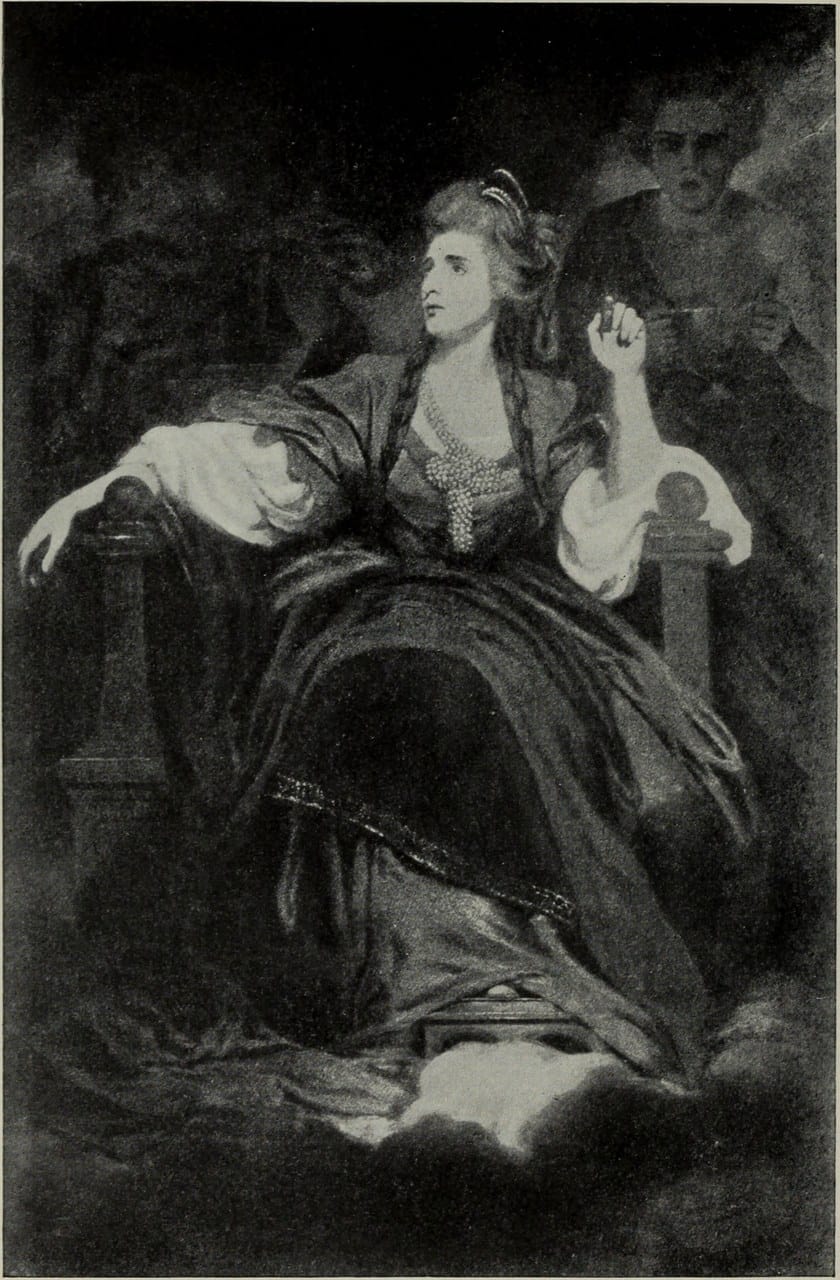 Mrs Siddons as the Tragic Muse by Sir Joshua Reynolds