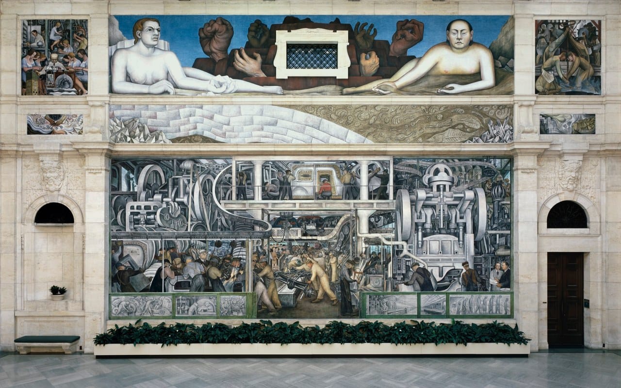 Featured painting by Diego Rivera