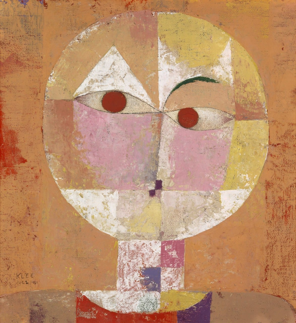 Senecio (Head of a Man) by Paul Klee