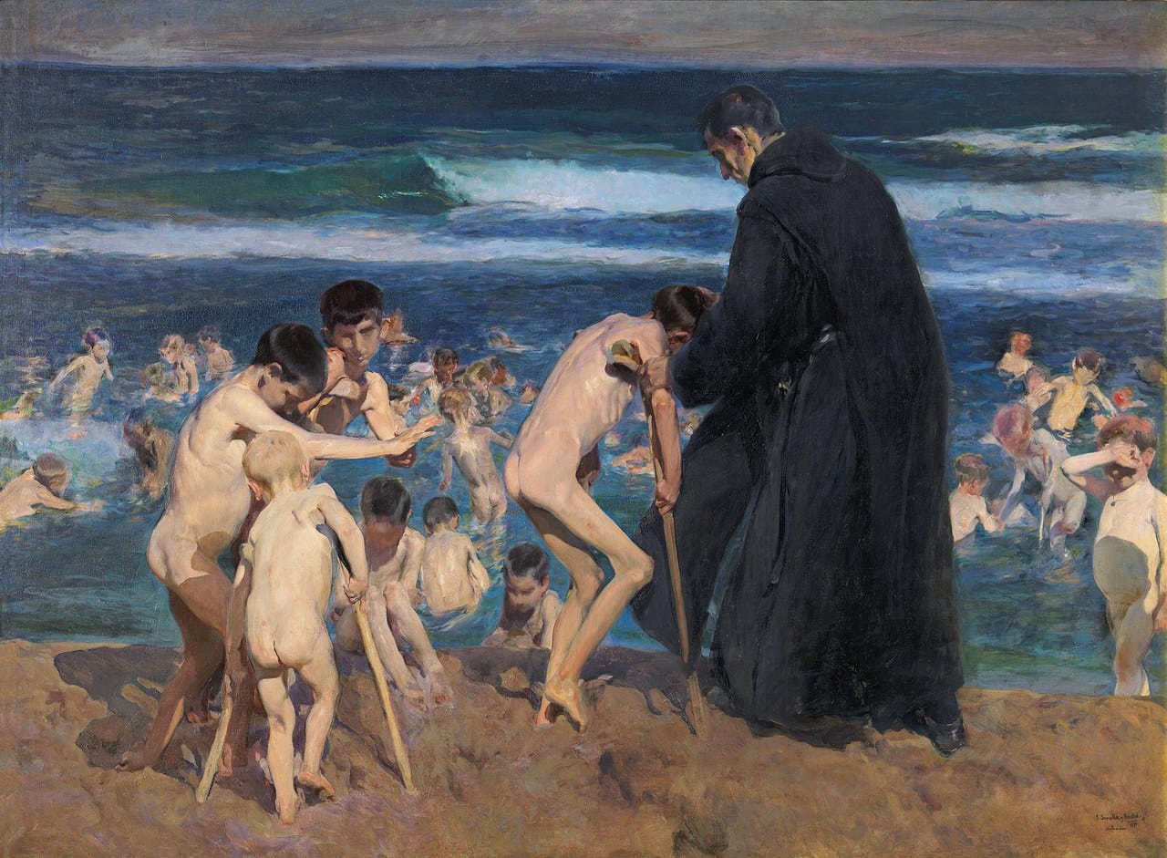 Sad Inheritance by Joaquín Sorolla