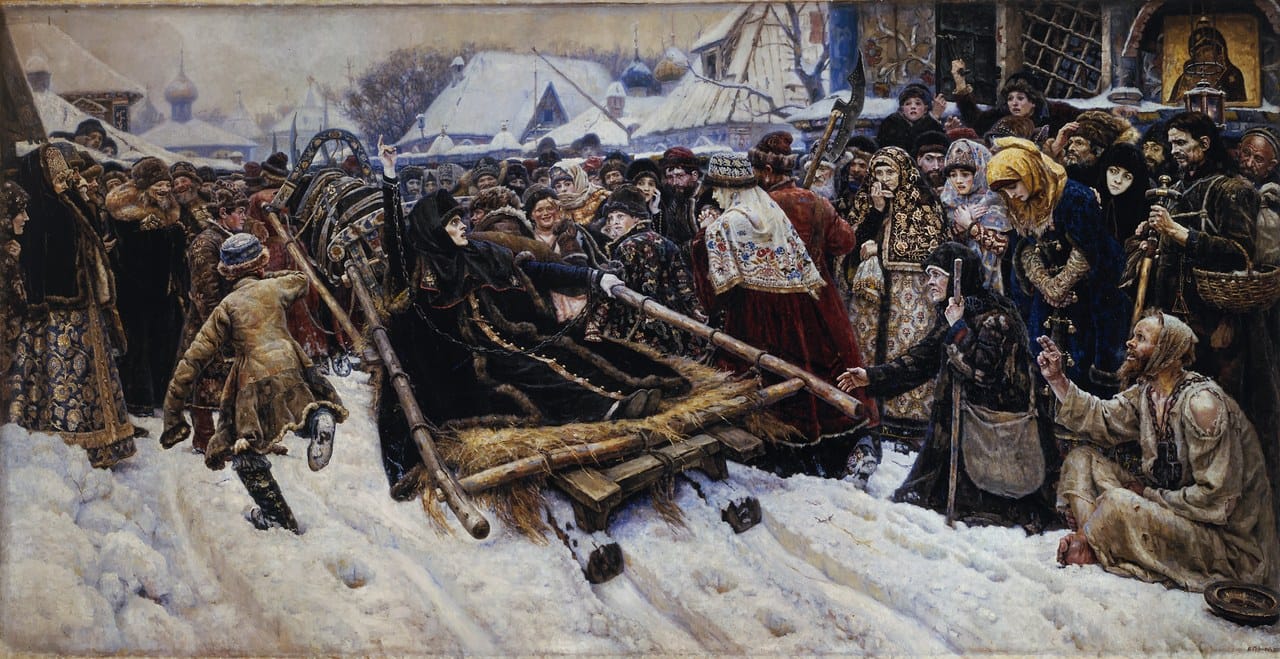Featured painting by Vasily Surikov