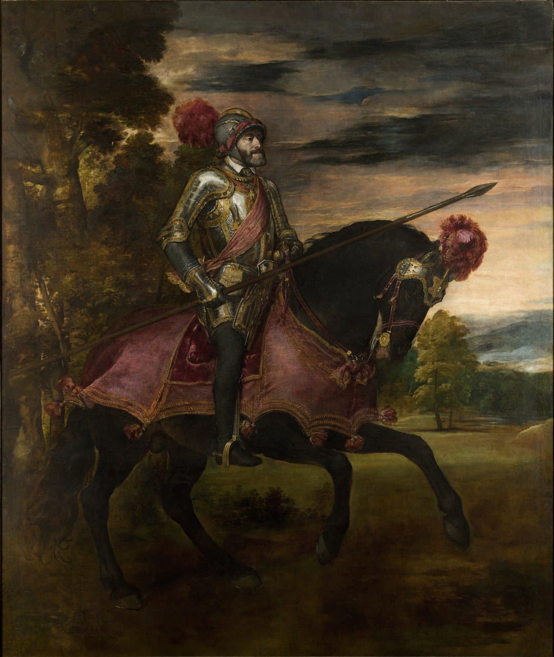 Charles V at the Battle of Mühlberg by Titian