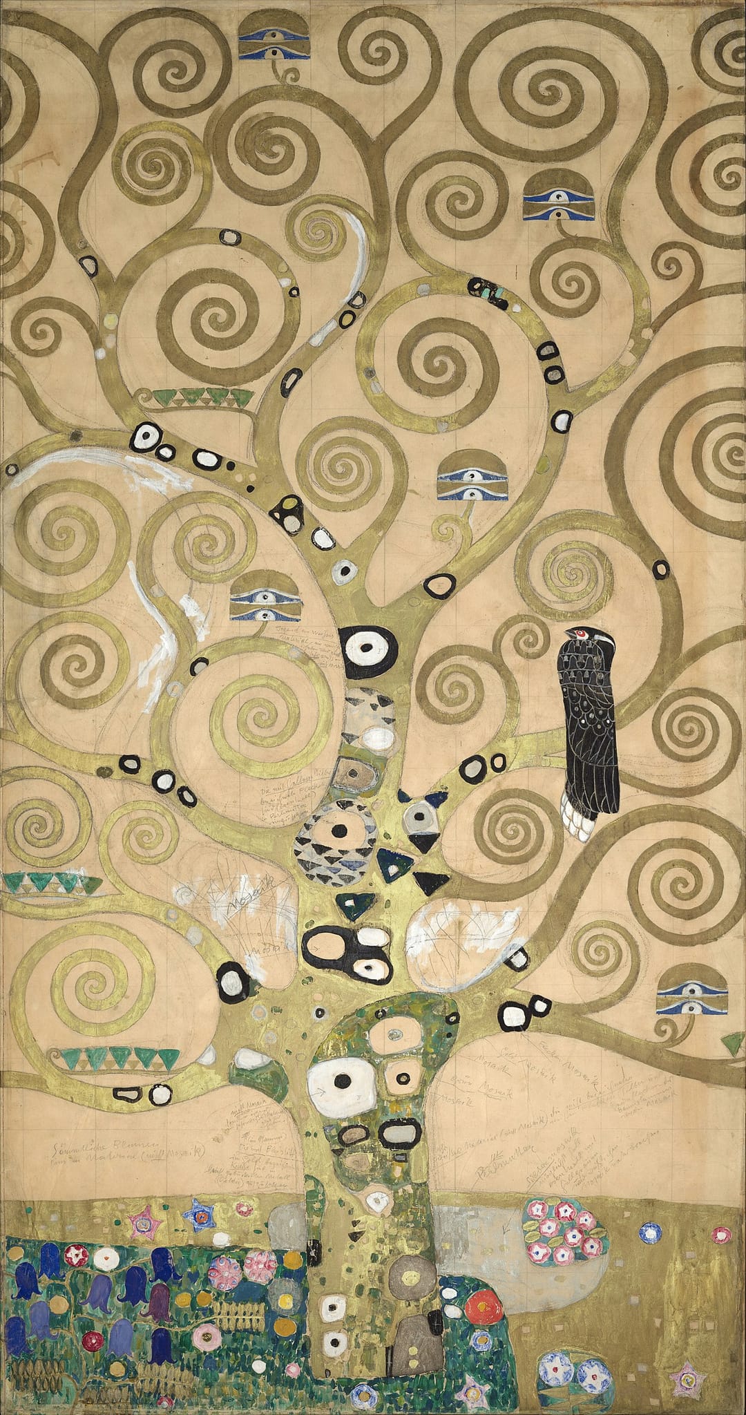 Tree of Life (Stoclet Frieze) by Gustav Klimt