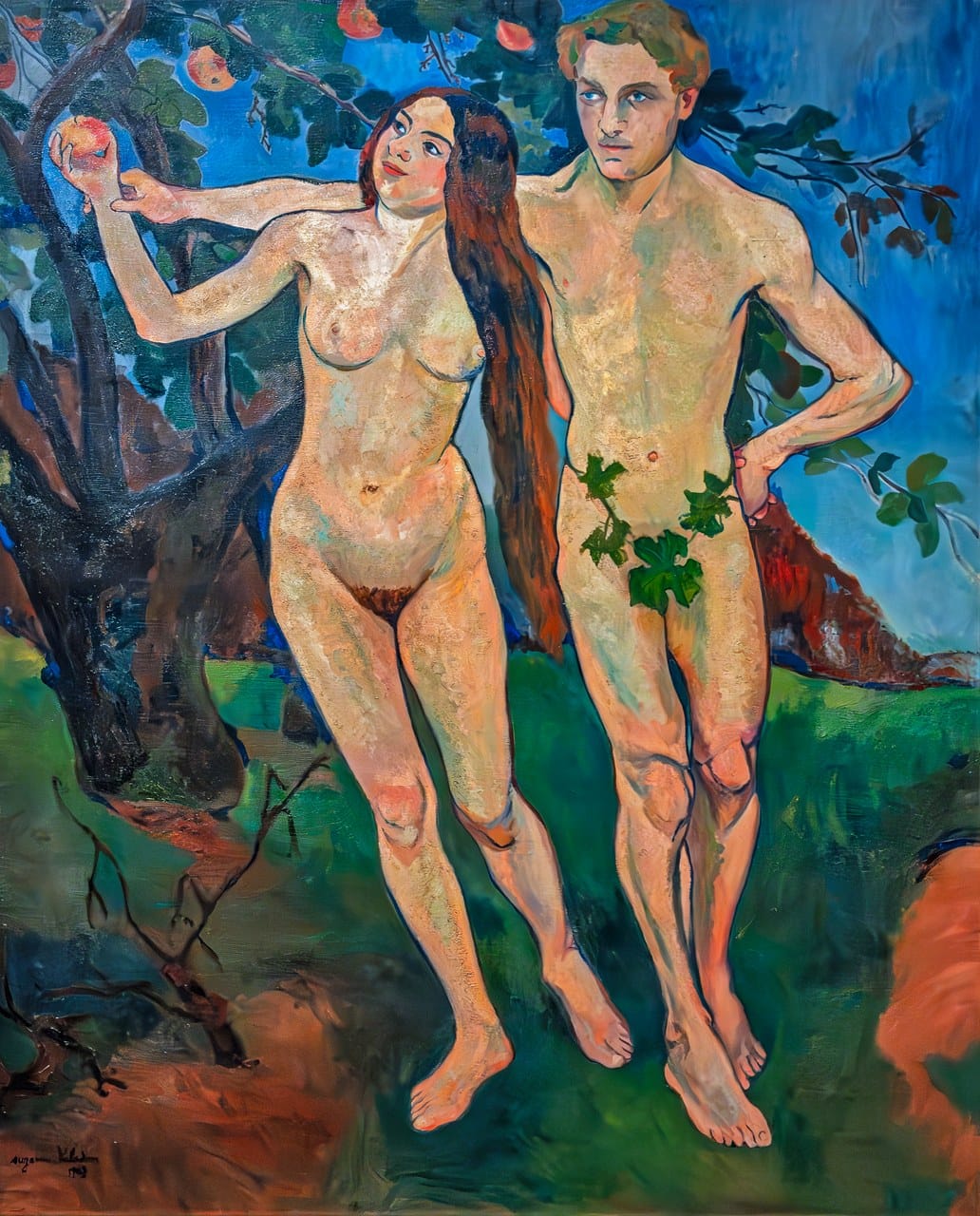 Adam and Eve by Suzanne Valadon