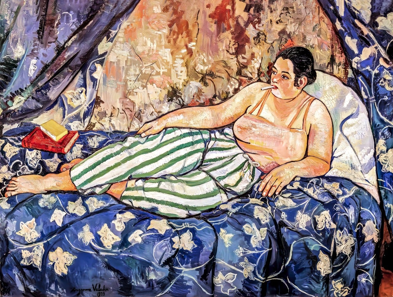 The Blue Room by Suzanne Valadon