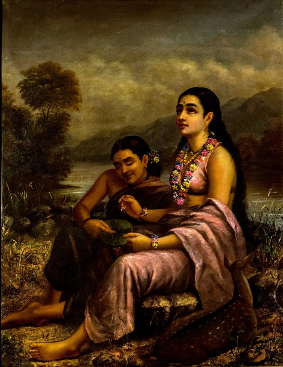 Shakuntala by Raja Ravi Varma