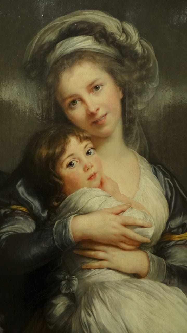 Featured painting by Élisabeth Vigée Le Brun