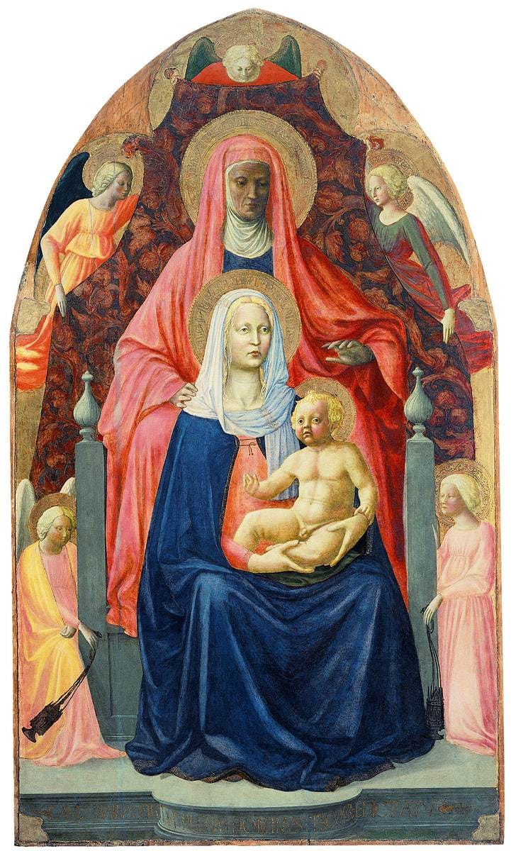 The Virgin and Child with Saint Anne by Leonardo da Vinci