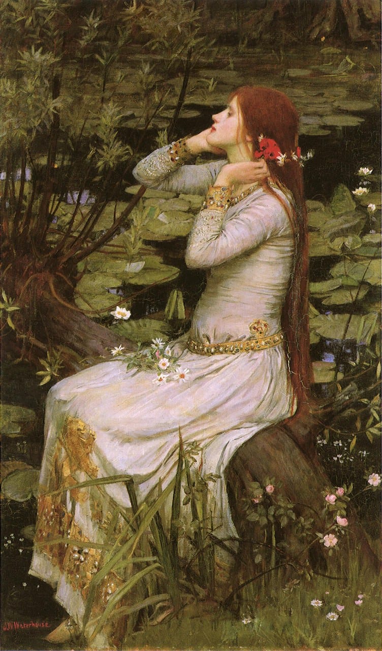 Ophelia (1894) by John William Waterhouse