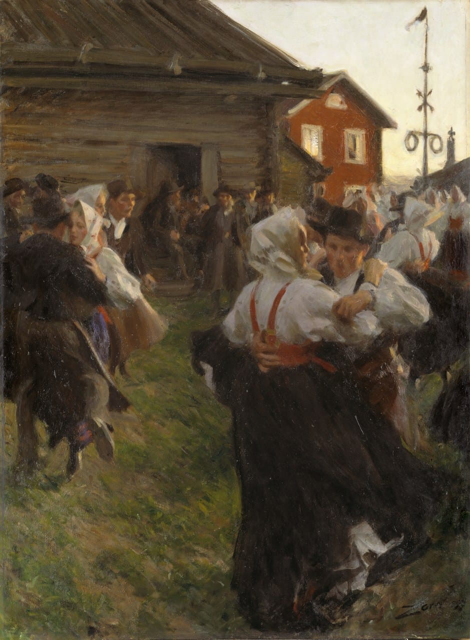 Featured painting by Anders Zorn